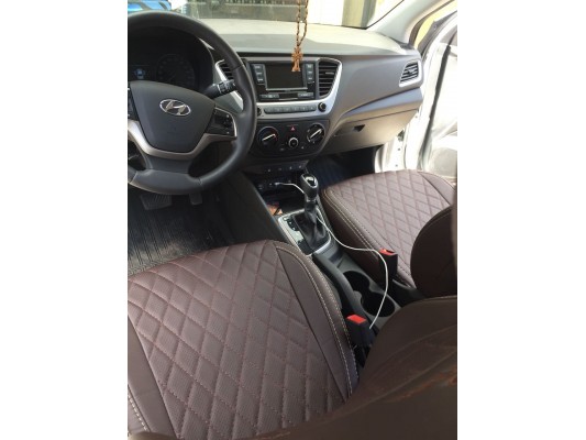 Авточехлы на Hyundai Solaris 2 Авточехлы на Hyundai Solaris 2