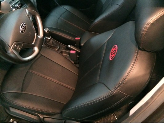 Авточехлы на Kia Rio 3