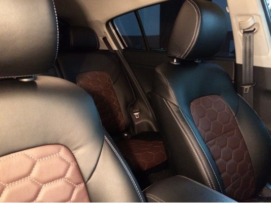 Каркасные авточехлы на KIA Sportage 4