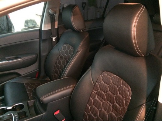 Каркасные авточехлы на KIA Sportage 4