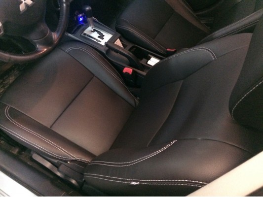 Каркасные авточехлы на Mitsubishi Lancer 10