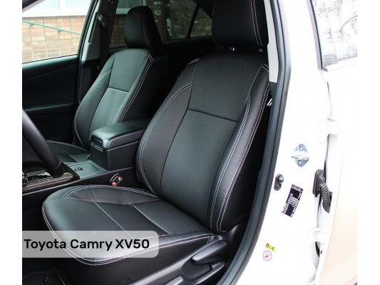 Каркасные авточехлы на Toyota Camry XV50 Каркасные авточехлы на Toyota Camry XV50