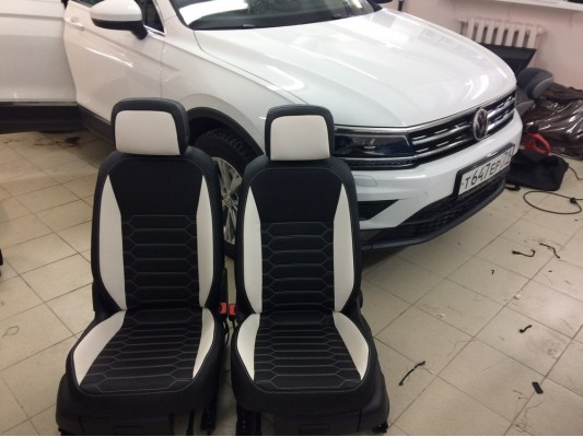 Каркасные авточехлы на Volkswagen Tiguan 2 поколения Каркасные авточехлы на Volkswagen Tiguan 2 поколения
